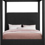 Eden Boucle Fabric Upholstered Bed