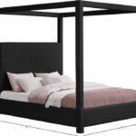Eden Boucle Fabric Upholstered Bed