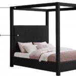 Eden Boucle Fabric Upholstered Bed