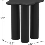 Romaine Iron End / Side Table