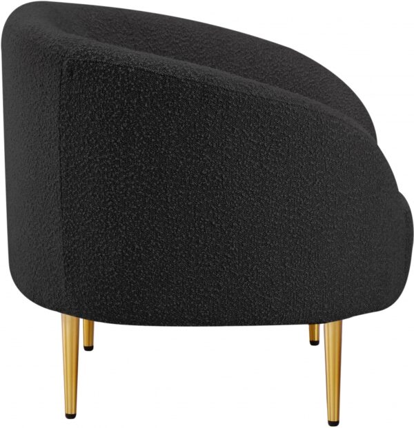 Ritz Boucle Fabric Upholstered Living Room Chair
