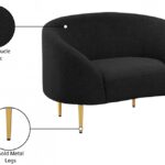 Ritz Boucle Fabric Upholstered Living Room Chair
