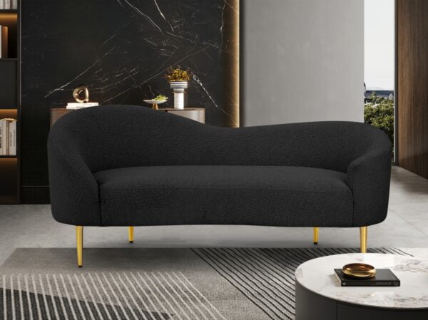 Ritz 68.5" Boucle Fabric Upholstered Loveseat
