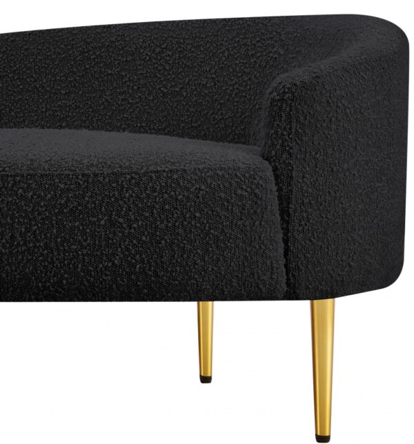 Ritz 68.5" Boucle Fabric Upholstered Loveseat