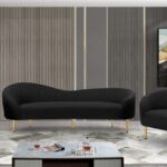 Ritz 68.5" Boucle Fabric Upholstered Loveseat
