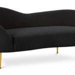 Ritz 68.5" Boucle Fabric Upholstered Loveseat