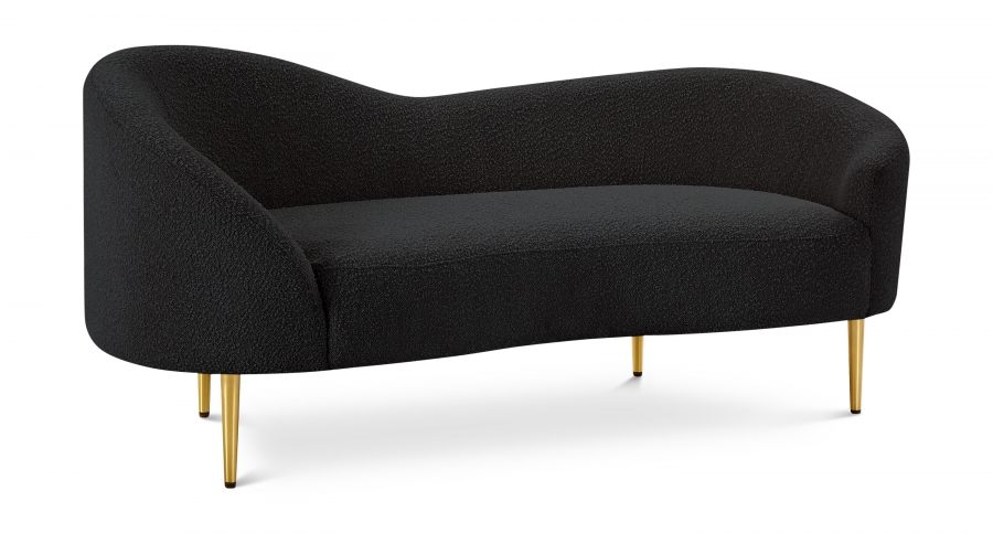 Ritz 68.5" Boucle Fabric Upholstered Loveseat