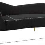 Ritz 68.5" Boucle Fabric Upholstered Loveseat
