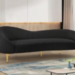 Ritz 86.5" Boucle Fabric Upholstered Sofa