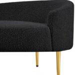 Ritz 86.5" Boucle Fabric Upholstered Sofa