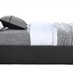 Hyde Boucle Fabric Upholstered Bed