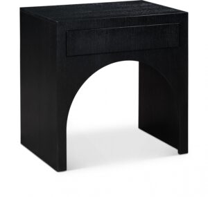 August Oak Veneer Nightstand