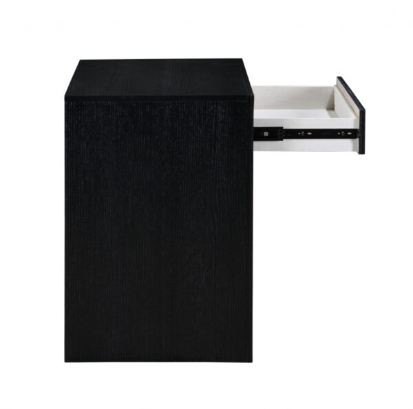 August Oak Veneer Nightstand