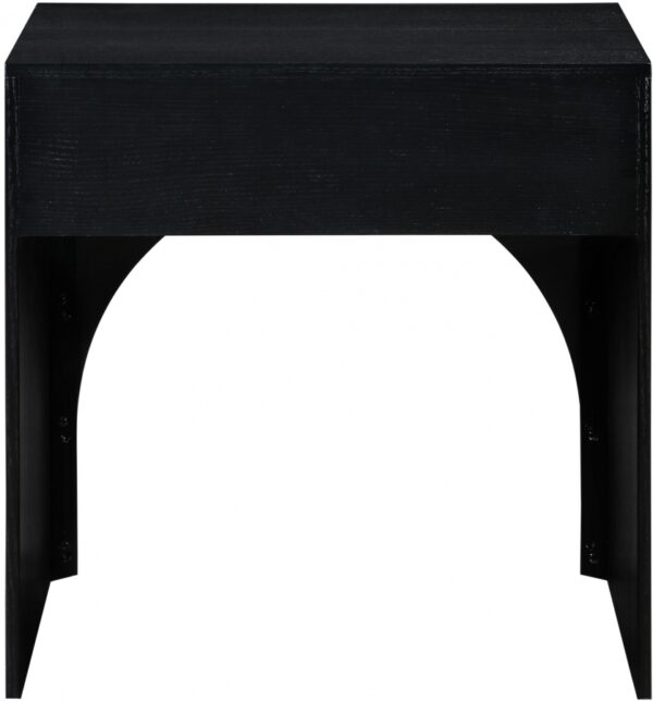 August Oak Veneer Nightstand