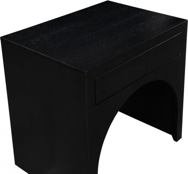 August Oak Veneer Nightstand