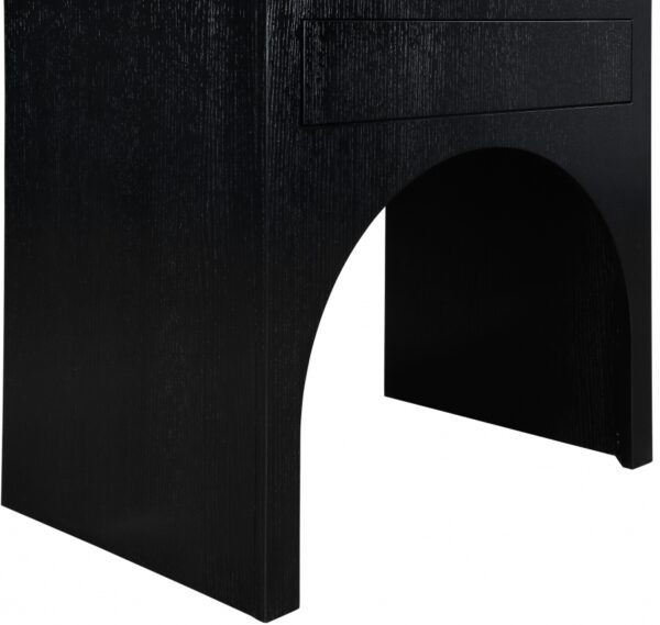 August Oak Veneer Nightstand