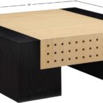 Mondrian Ash Veneer Coffee Table