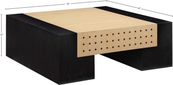 Mondrian Ash Veneer Coffee Table