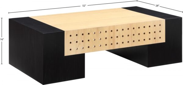 Mondrian Ash Veneer Coffee Table