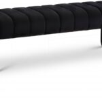 Andaz Velvet Upholstered Bench