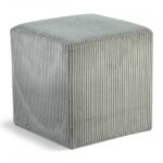 Roy Microsuede Fabric Upholstered Stool