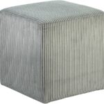 Roy Microsuede Fabric Upholstered Stool