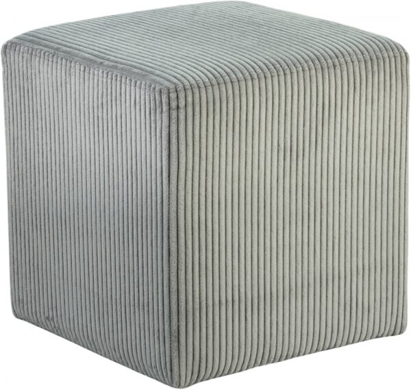 Roy Microsuede Fabric Upholstered Stool