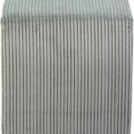 Roy Microsuede Fabric Upholstered Stool