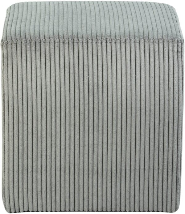 Roy Microsuede Fabric Upholstered Stool