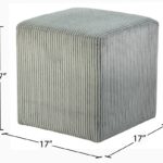 Roy Microsuede Fabric Upholstered Stool