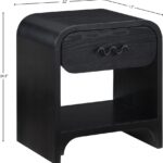 Hayes Ash Veneer Nightstand / Side Table