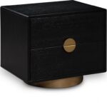 Wade Oak Veneer Nightstand / Side Table