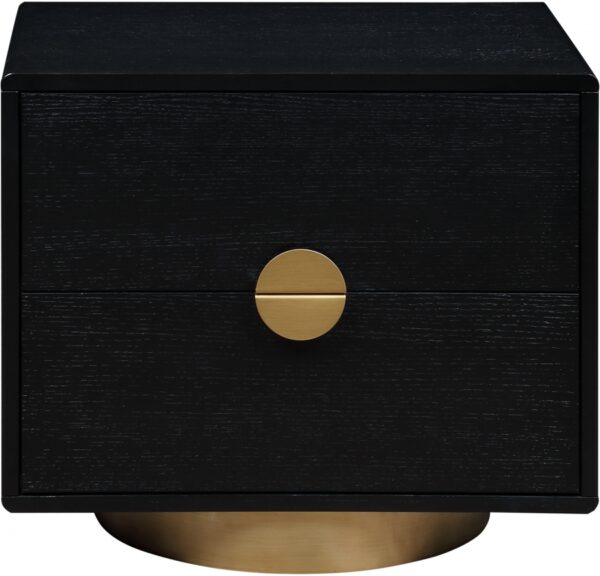 Wade Oak Veneer Nightstand / Side Table