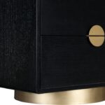 Wade Oak Veneer Nightstand / Side Table