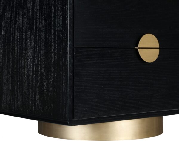Wade Oak Veneer Nightstand / Side Table
