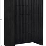 Fairfax Solid Wood And Oak Veneer Chest