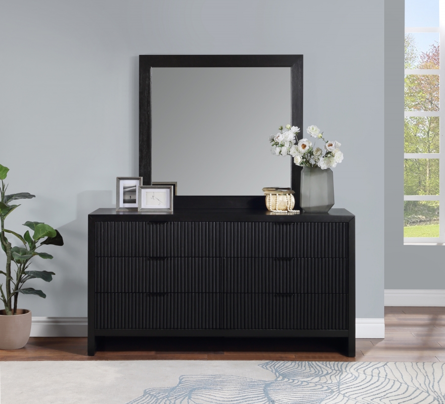 Fairfax Solid Wood And Oak Veneer Frame Mirror