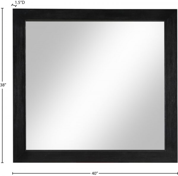 Fairfax Solid Wood And Oak Veneer Frame Mirror