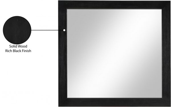 Fairfax Solid Wood And Oak Veneer Frame Mirror