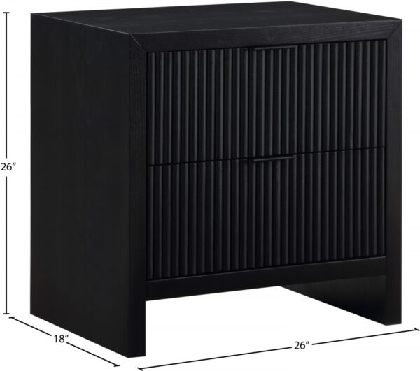 Fairfax Solid Wood And Oak Veneer Nightstand