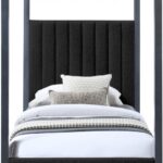 Kelly Boucle Fabric Upholstered Twin Bed