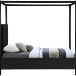 Kelly Boucle Fabric Upholstered Twin Bed