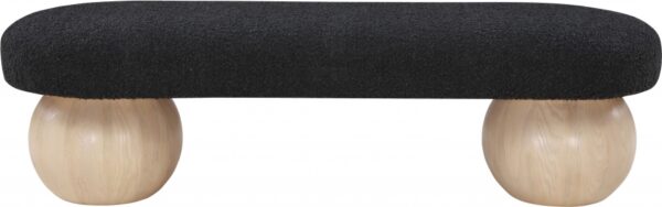 Bowie Boucle Fabric Upholstered Bench