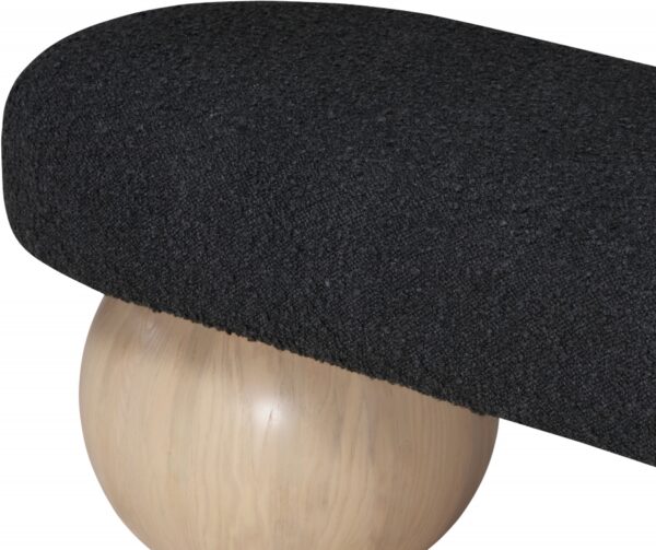 Bowie Boucle Fabric Upholstered Bench