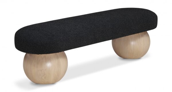 Bowie Boucle Fabric Upholstered Bench