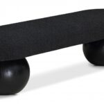 Bowie Boucle Fabric Upholstered Bench