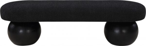 Bowie Boucle Fabric Upholstered Bench