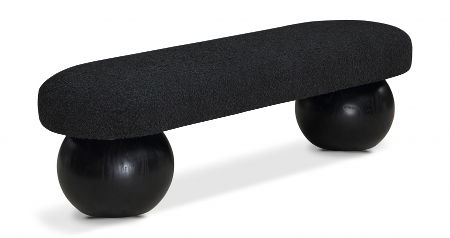 Bowie Boucle Fabric Upholstered Bench