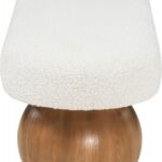 Bowie Boucle Fabric Upholstered Bench