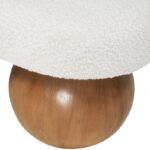 Bowie Boucle Fabric Upholstered Bench